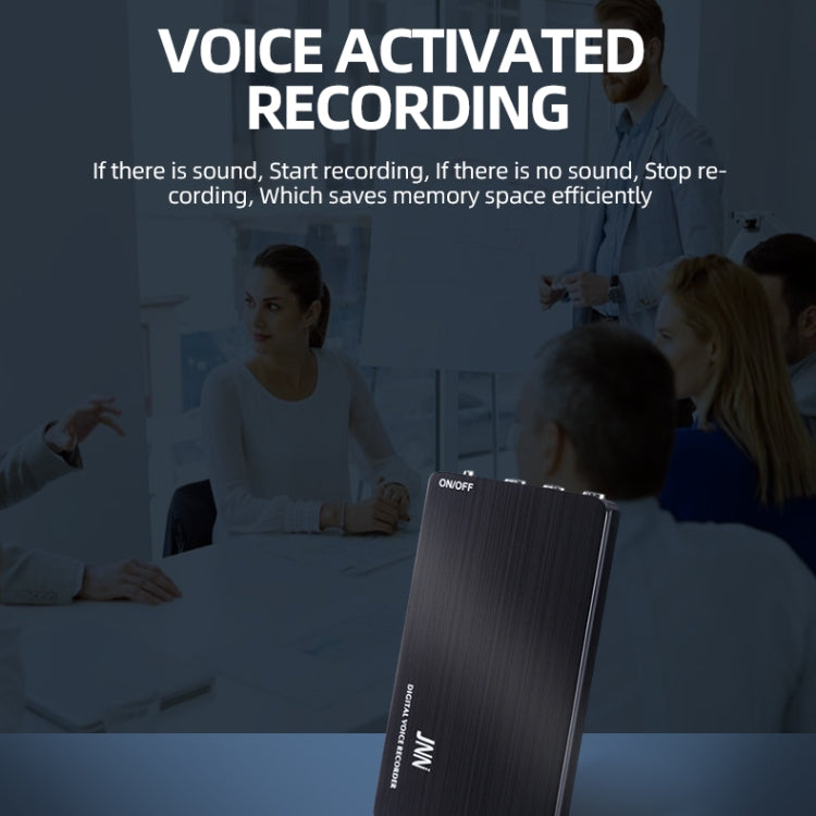 JNN M2 Ultra-thin HD Noise Reduction Intelligent Control Voice Voice Recorder, Capacity:32GB(Black) - Other Style by JNN | Online Shopping South Africa | PMC Jewellery | Buy Now Pay Later Mobicred