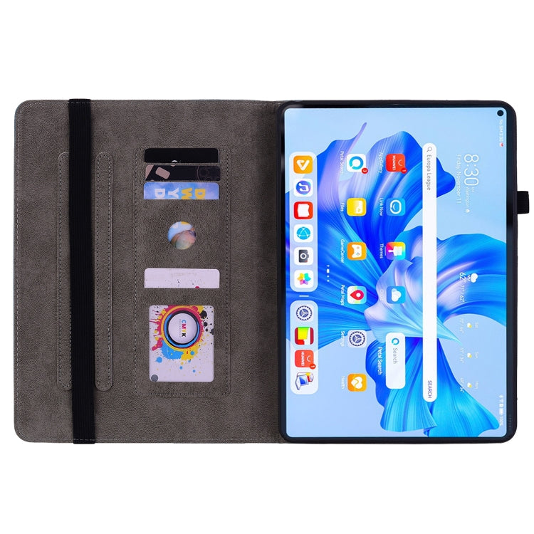 For Huawei MatePad Pro 11 2022 Butterfly Rose Embossed Leather Tablet Case(Rose Red) - Huawei Cases by PMC TechLife | Online Shopping South Africa | PMC TechLife | Buy Now Pay Later Mobicred
