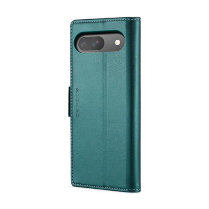 For Google Pixel 9 / 9 Pro CaseMe 023 Butterfly Buckle Litchi Texture RFID Anti-theft Leather Phone Case(Pearly Blue) - Google Cases by CaseMe | Online Shopping South Africa | PMC Jewellery | Buy Now Pay Later Mobicred