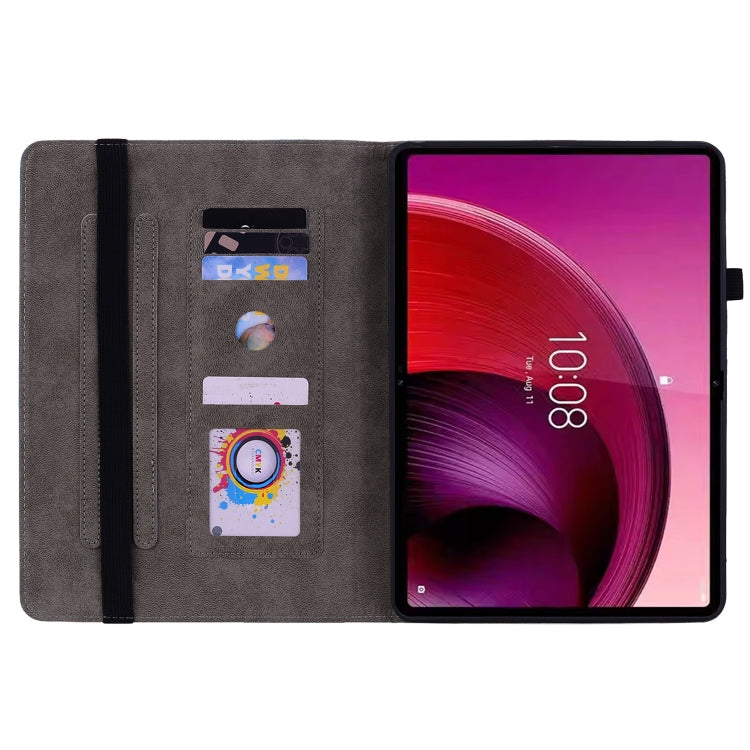 For Lenovo Tab M11/Xiaoxin Pad 11 2024 Butterfly Rose Embossed Leather Tablet Case(Red) - Lenovo by PMC TechLife | Online Shopping South Africa | PMC TechLife | Buy Now Pay Later Mobicred