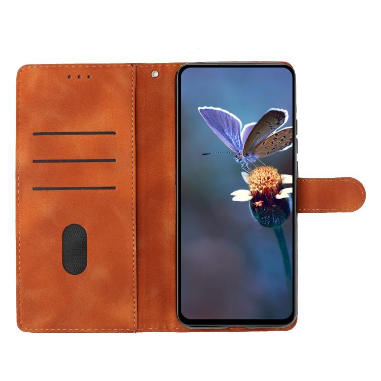 For iPhone 16e Flower Butterfly Embossing Pattern Leather Phone Case(Brown) - iPhone 16e Cases by PMC TechLife | Online Shopping South Africa | PMC TechLife | Buy Now Pay Later Mobicred