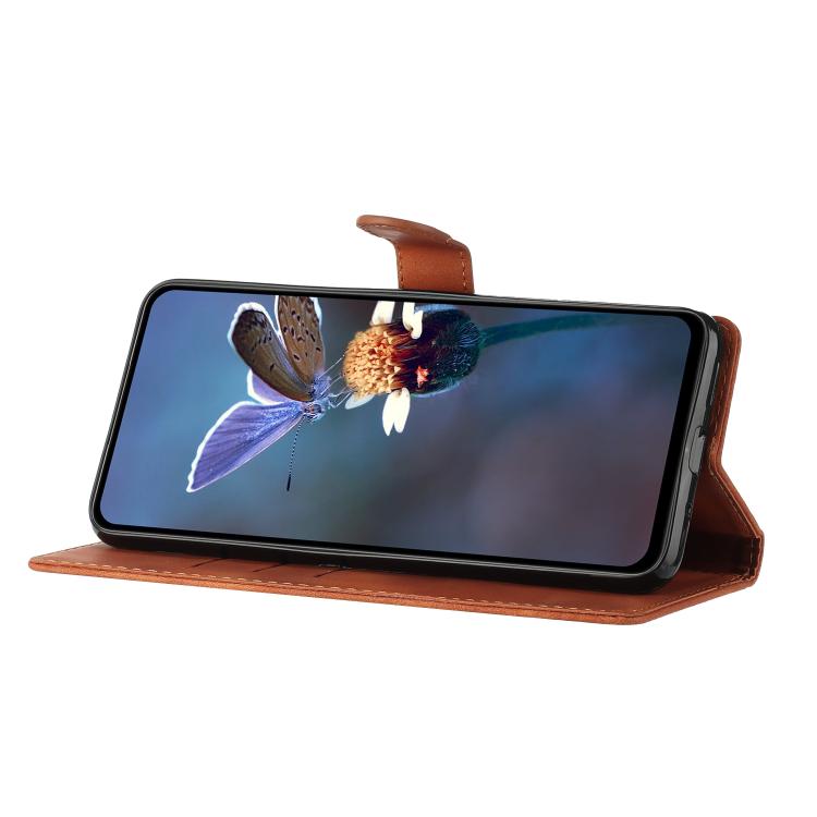 For iPhone 16e Flower Butterfly Embossing Pattern Leather Phone Case(Brown) - iPhone 16e Cases by PMC TechLife | Online Shopping South Africa | PMC TechLife | Buy Now Pay Later Mobicred