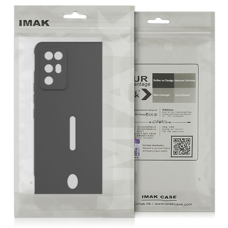 For Meizu 20 5G imak UC-4 Series Straight Edge TPU Phone Case(Black) - Meizu by imak | Online Shopping South Africa | PMC Jewellery | Buy Now Pay Later Mobicred