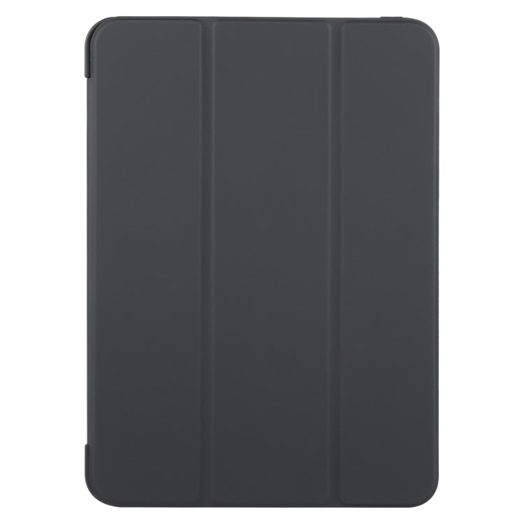 For iPad Pro 13 2024 GEBEI 3-folding Holder Shockproof Flip Leather Tablet Case(Black) - iPad Pro 13 2024 Cases by GEBEI | Online Shopping South Africa | PMC TechLife | Buy Now Pay Later Mobicred