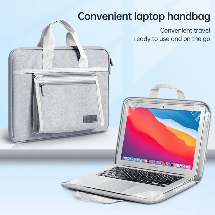 15-16 inch Oxford Fabric Portable Laptop Handbag(Dark Blue) - 15 inch by PMC Jewellery | Online Shopping South Africa | PMC Jewellery | Buy Now Pay Later Mobicred