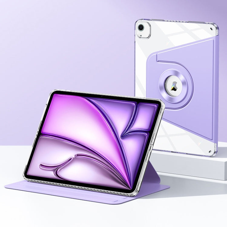 For iPad Air 11 2025 / 2024 Magnetic Split Leather Smart Tablet Case(Purple) - iPad Air 11 2025 / 2024 Cases by PMC Jewellery | Online Shopping South Africa | PMC Jewellery | Buy Now Pay Later Mobicred