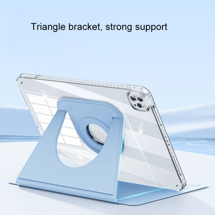 For iPad Air 13 2025 / 2024 Magnetic Split Leather Smart Tablet Case(White) - iPad Air 13 2025 / 2024 Cases by PMC TechLife | Online Shopping South Africa | PMC TechLife | Buy Now Pay Later Mobicred