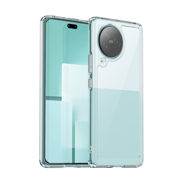 For Xiaomi Civi 3 Colorful Series Acrylic Hybrid TPU Phone Case(Transparent) - Xiaomi Cases by PMC Jewellery | Online Shopping South Africa | PMC Jewellery | Buy Now Pay Later Mobicred