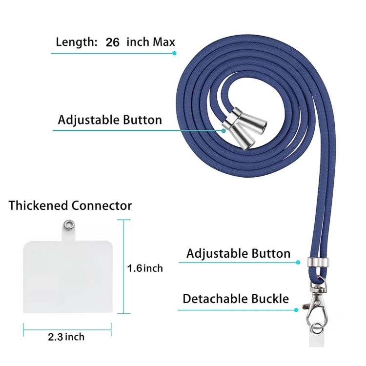 For Google Pixel 9 / 9 Pro Electroplating Marble Dual-side IMD Phone Case with Lanyard(Blue 018) - Google Cases by PMC TechLife | Online Shopping South Africa | PMC TechLife | Buy Now Pay Later Mobicred