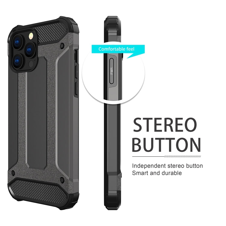 For iPhone 16 Pro Max Magic Armor TPU Phone Case(Grey) - iPhone 16 Pro Max Cases by PMC TechLife | Online Shopping South Africa | PMC TechLife | Buy Now Pay Later Mobicred