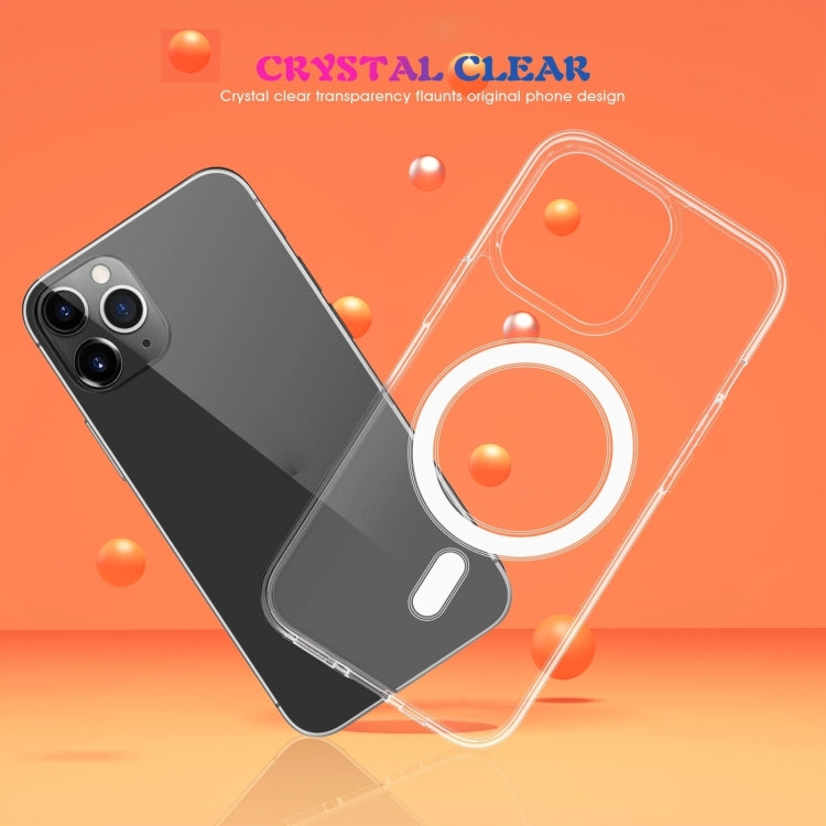 For iPhone 16 Pro Max MagSafe Clear Acrylic PC +TPU Phone Case(Transparent) - iPhone 16 Pro Max Cases by PMC TechLife | Online Shopping South Africa | PMC TechLife | Buy Now Pay Later Mobicred