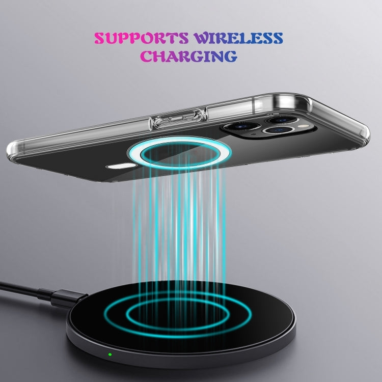 For iPhone 16 Pro Max MagSafe Clear Acrylic PC +TPU Phone Case(Transparent) - iPhone 16 Pro Max Cases by PMC TechLife | Online Shopping South Africa | PMC TechLife | Buy Now Pay Later Mobicred