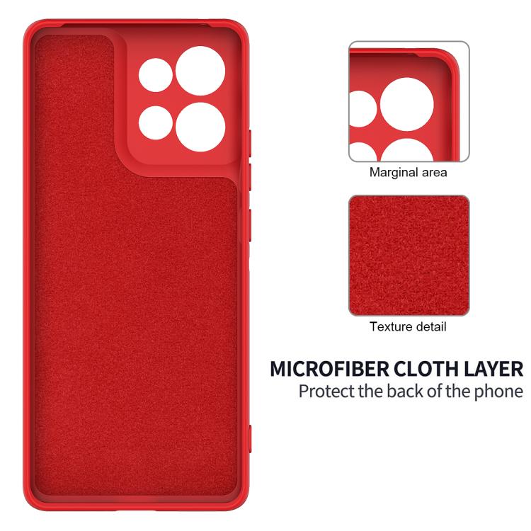 For Motorola Moto G Play 2025 Solid Color Liquid Silicone Dropproof Full Coverage Phone Case(Red) - free shipping - PMC TechLife - Order now!