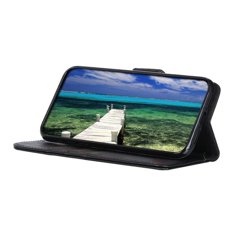 For Xiaomi Redmi Note 12S 4G KHAZNEH Cowhide Texture Flip Leather Phone Case(Black) - Xiaomi Cases by PMC TechLife | Online Shopping South Africa | PMC TechLife | Buy Now Pay Later Mobicred