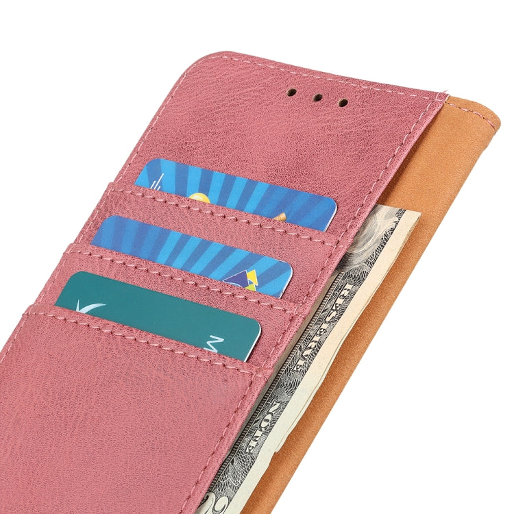 For Xiaomi Redmi Note 13 Pro+ KHAZNEH Cowhide Texture Flip Leather Phone Case(Pink) - free shipping - PMC TechLife - Order now!