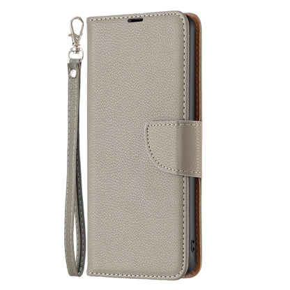 For Xiaomi Redmi Note 13 Pro 5G Litchi Texture Pure Color Leather Phone Case(Grey) - Xiaomi Cases by PMC Jewellery | Online Shopping South Africa | PMC Jewellery | Buy Now Pay Later Mobicred