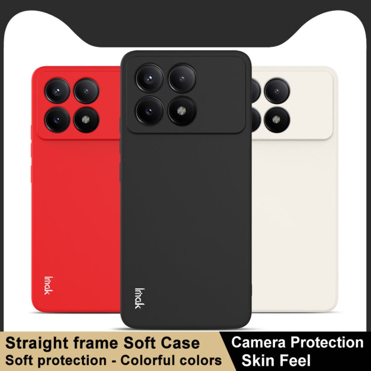 For Xiaomi Redmi K70 5G/K70 Pro 5G IMAK UC-4 Series Straight Edge TPU Soft Phone Case(Black) - K70 Pro Cases by imak | Online Shopping South Africa | PMC Jewellery | Buy Now Pay Later Mobicred