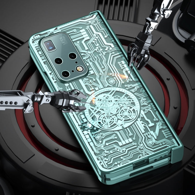 For Huawei Mate X2 Mechanical Legend Integrated Electroplating All-inclusive Phone Case(Champagne Gold) - Huawei Cases by PMC TechLife | Online Shopping South Africa | PMC TechLife | Buy Now Pay Later Mobicred