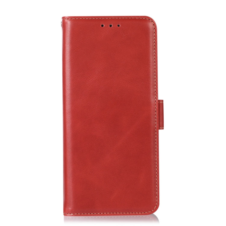 For iPhone 16 Pro Crazy Horse Top Layer Cowhide Leather Phone Case(Red) - iPhone 16 Pro Cases by PMC TechLife | Online Shopping South Africa | PMC TechLife | Buy Now Pay Later Mobicred