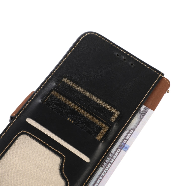 For iPhone 16 Crazy Horse Top Layer Cowhide Leather Phone Case(Black) - free shipping - PMC TechLife - Order now!