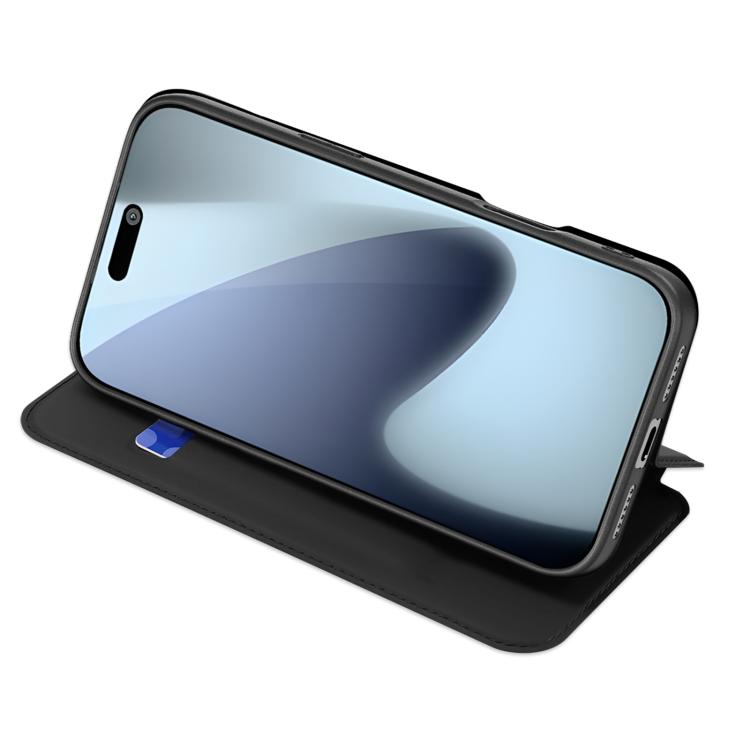 For iPhone 17 Pro DUX DUCIS Skin Pro Series Flip Leather Phone Case(Black) - free shipping - PMC TechLife - Order now!