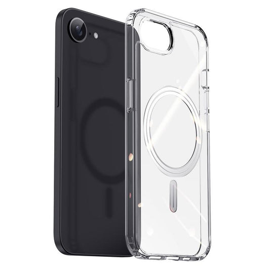 For iPhone 16e DUX DUCIS Clin Mag Series Magsafe TPU Phone Case(Transparent) - iPhone 16e Cases by DUX DUCIS | Online Shopping South Africa | PMC Jewellery | Buy Now Pay Later Mobicred