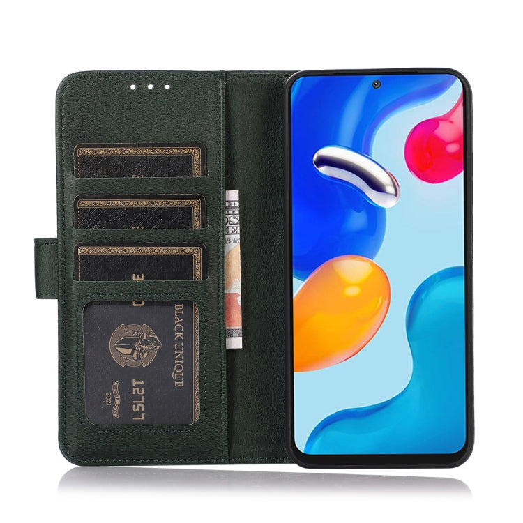 For iPhone 16 Pro Cow Texture Leather Phone Case(Green) - iPhone 16 Pro Cases by PMC TechLife | Online Shopping South Africa | PMC TechLife | Buy Now Pay Later Mobicred