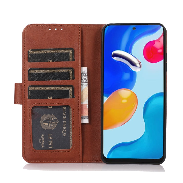 For iPhone 16 Plus Cow Texture Leather Phone Case(Brown) - free shipping - PMC TechLife - Order now!