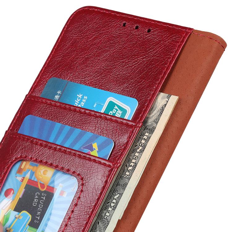 For iPhone 16e Nappa Texture Leather Case(Red) - iPhone 16e Cases by PMC TechLife | Online Shopping South Africa | PMC TechLife | Buy Now Pay Later Mobicred