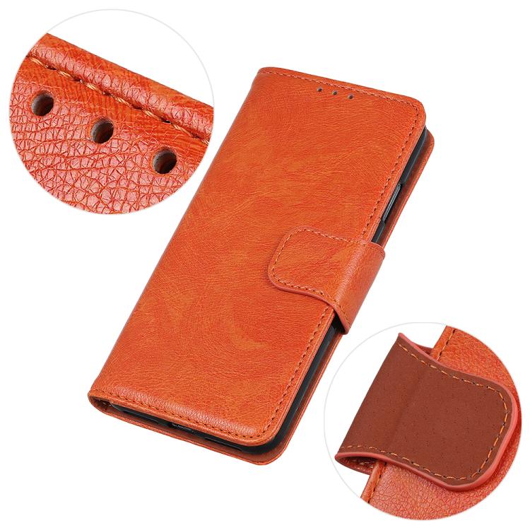For iPhone 17 Pro Nappa Texture Leather Case(Orange) - free shipping - PMc TechLife - Order now!