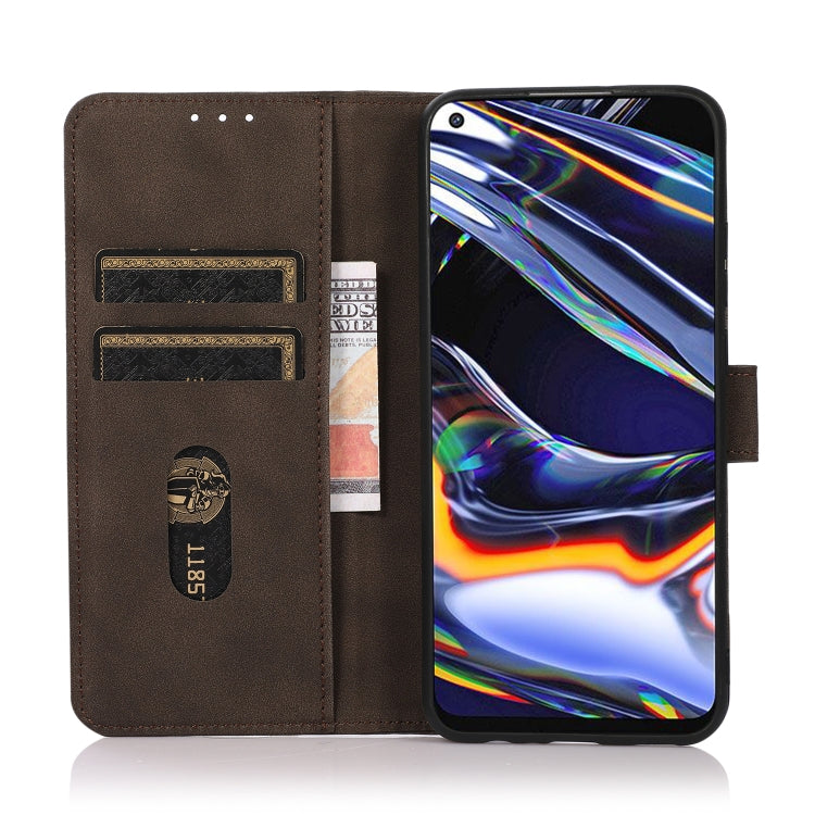 For iPhone 16 KHAZNEH Matte Texture Leather Phone Case(Brown) - iPhone 16 Cases by PMC TechLife | Online Shopping South Africa | PMC TechLife | Buy Now Pay Later Mobicred