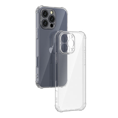 For iPhone 16 Pro Max Four-Corner Shockproof Clear TPU Phone Case(Transparent) - iPhone 16 Pro Max Cases by PMC Jewellery | Online Shopping South Africa | PMC Jewellery | Buy Now Pay Later Mobicred