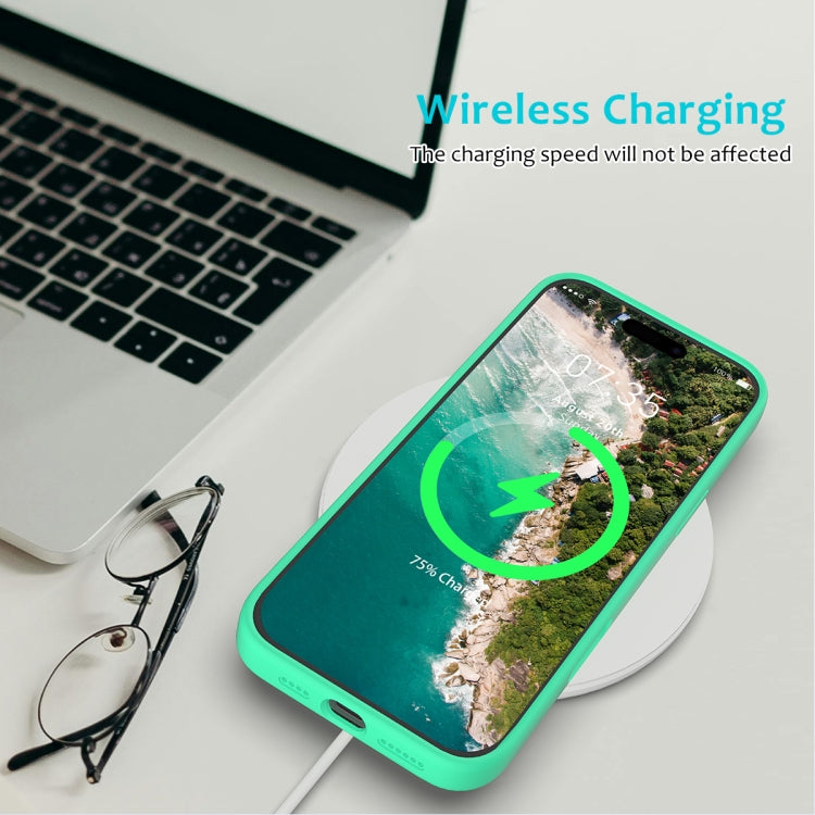 For iPhone 16 Pro Solid Color Silicone Phone Case(Green) - free shipping - PMC TechLife - Order now!