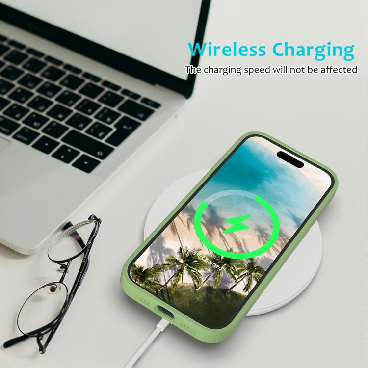 For iPhone 16 Plus Solid Color Silicone Phone Case(Mint Green) - More iPhone Cases by PMC TechLife | Online Shopping South Africa | PMC TechLife | Buy Now Pay Later Mobicred