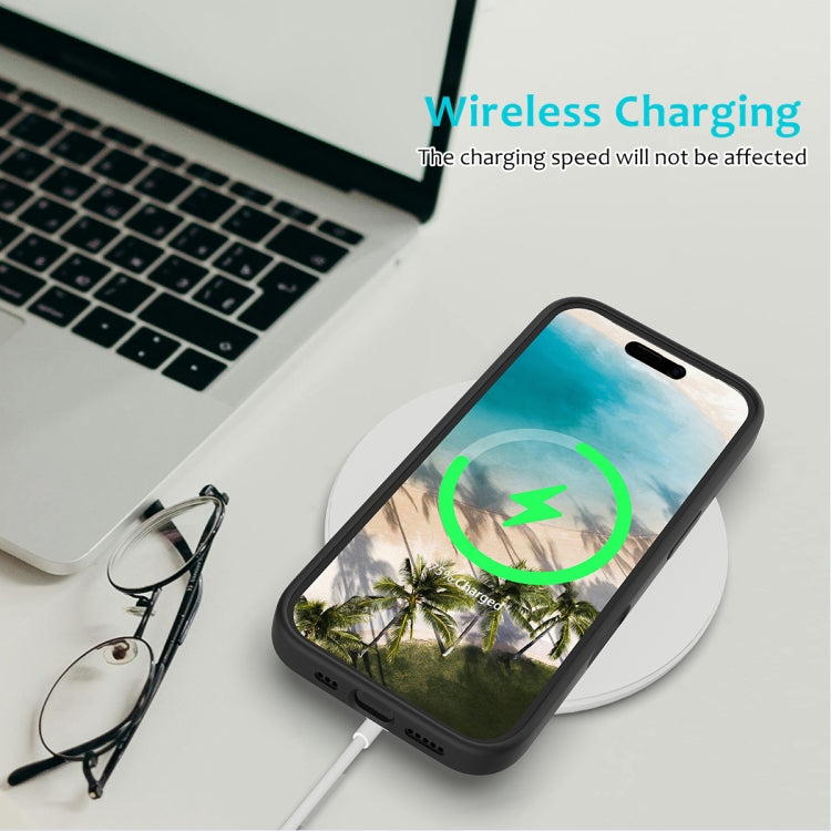 For iPhone 16 Plus Solid Color Silicone Phone Case(Black) - More iPhone Cases by PMC TechLife | Online Shopping South Africa | PMC TechLife | Buy Now Pay Later Mobicred
