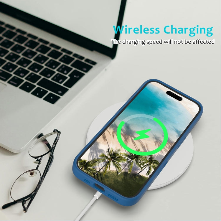 For iPhone 16 Solid Color Silicone Phone Case(Cobalt Blue) - More iPhone Cases by PMC TechLife | Online Shopping South Africa | PMC TechLife | Buy Now Pay Later Mobicred