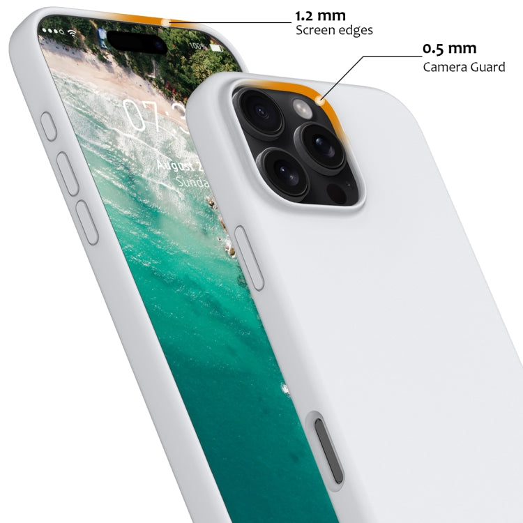 For iPhone 16 Pro Max Shockproof Silicone Magsafe Phone Case(White) - free shipping - PMC TechLife - Order now!