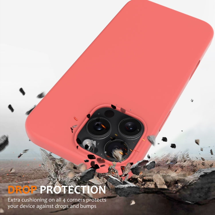 For iPhone 16 Pro Shockproof Silicone Magsafe Phone Case(Pink Orange) - iPhone 16 Pro Cases by PMC Jewellery | Online Shopping South Africa | PMC Jewellery | Buy Now Pay Later Mobicred