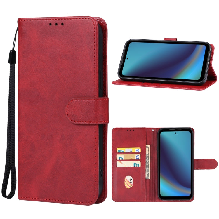 For DOOGEE V20 Pro Leather Phone Case(Red) - Doogee Cases by PMC Jewellery | Online Shopping South Africa | PMC Jewellery | Buy Now Pay Later Mobicred