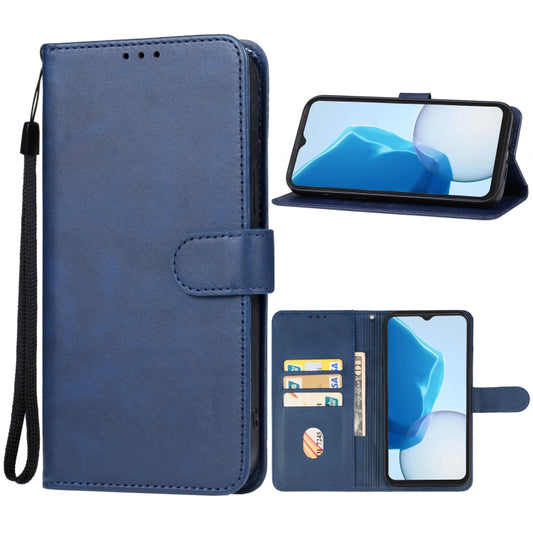 For DOOGEE N55 Leather Phone Case(Blue) - Doogee Cases by PMC Jewellery | Online Shopping South Africa | PMC Jewellery | Buy Now Pay Later Mobicred