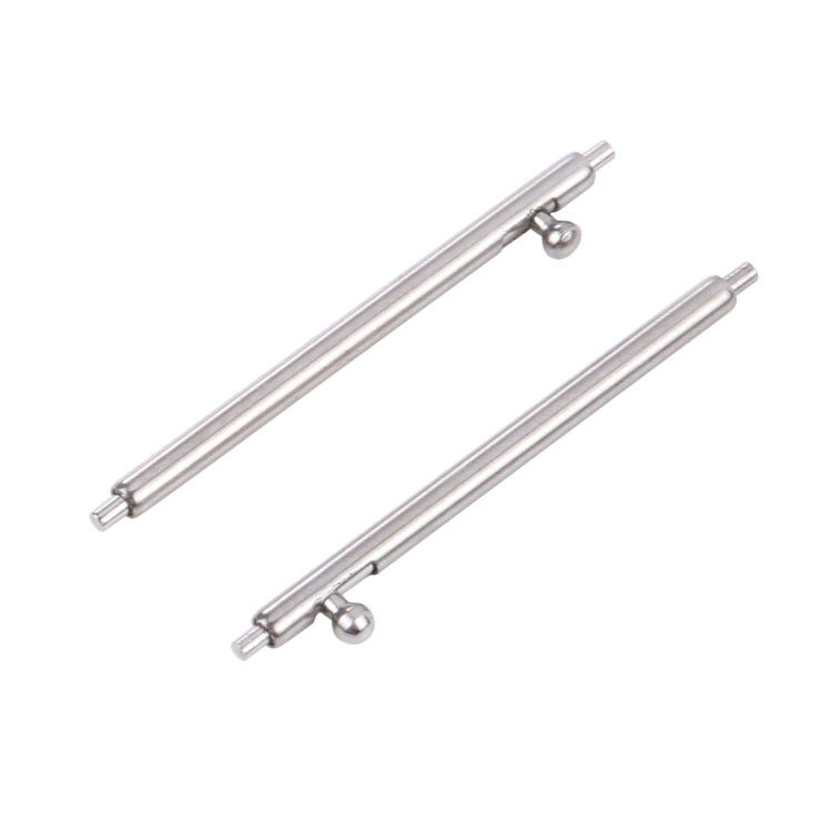 22mm 100pcs Stainless Steel Watch Band Connector, Outside Diameter:1.8mm - free shipping - PMc TechLife - Order now!