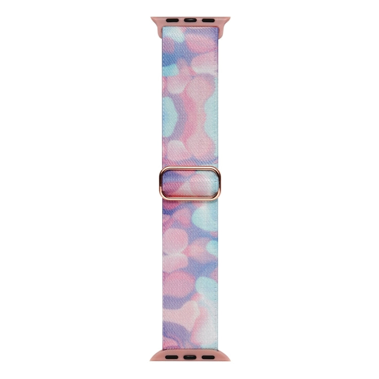 For Apple Watch 7 41mm Painted Pattern Nylon Replacement Watch Band(Water Fluid) - free shipping - PMc TechLife - Order now!