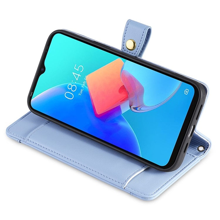 For Infinix Note 40 Pro 5G Sheep Texture Cross-body Zipper Wallet Leather Phone Case(Blue) - Infinix Cases by PMC TechLife | Online Shopping South Africa | PMC TechLife | Buy Now Pay Later Mobicred