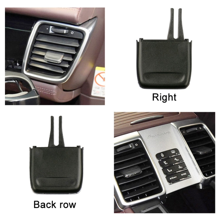 For Porsche Panamera Left Driving Car Air Conditioning Air Outlet Paddle, Type:Rear Row - Air Conditioning System by PMC TechLife | Online Shopping South Africa | PMC TechLife | Buy Now Pay Later Mobicred