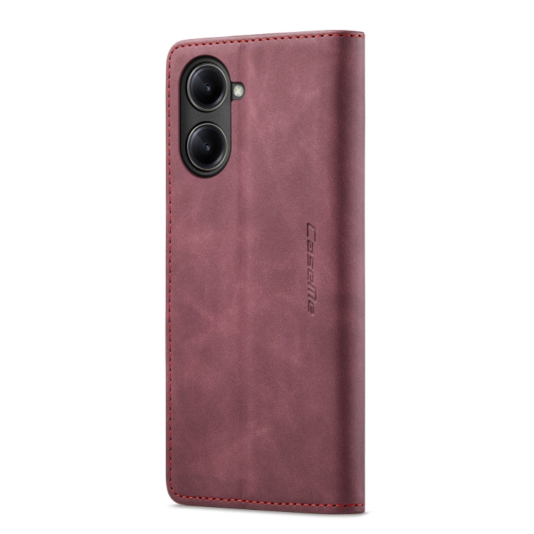 For Realme 10 Pro 5G CaseMe 013 Multifunctional Horizontal Flip Leather Phone Case(Wine Red) - Realme Cases by CaseMe | Online Shopping South Africa | PMC Jewellery | Buy Now Pay Later Mobicred