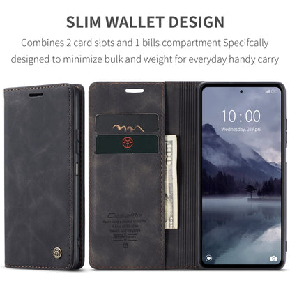 For Xiaomi Redmi 12 4G / 12 5G／Note 12R CaseMe 013 Multifunctional Horizontal Flip Leather Phone Case(Black) - Xiaomi Cases by CaseMe | Online Shopping South Africa | PMC Jewellery | Buy Now Pay Later Mobicred