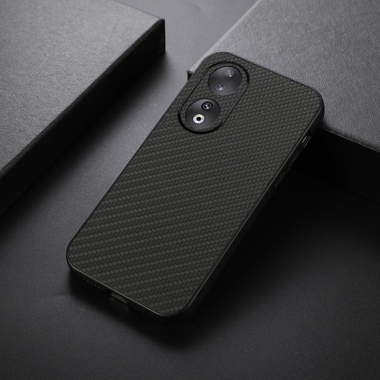 For Honor 90 Carbon Fiber Texture Shockproof Phone Case(Black) - Honor Cases by PMC Jewellery | Online Shopping South Africa | PMC Jewellery | Buy Now Pay Later Mobicred