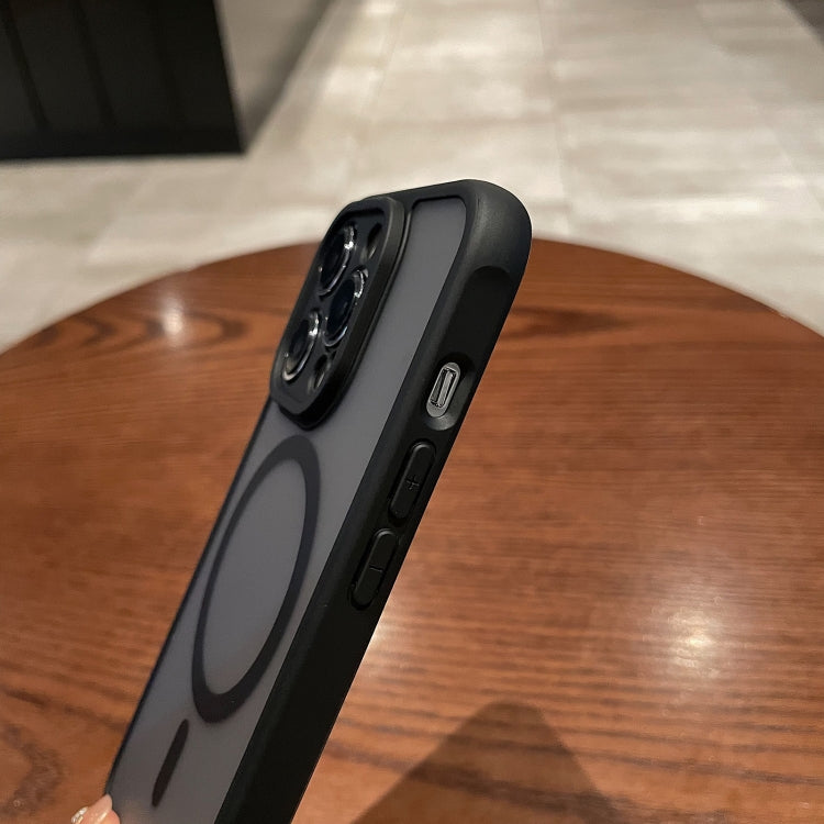 For iPhone 14 Pro MagSafe Magnetic TPU Hybrid PC Phone Case(Black) - free shipping - PMC TechLife - Order now!
