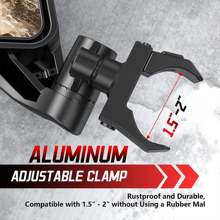 For Can-Am BRP UTV Maverick X3 Off-Road Vehicle Rearview Mirror, Model:UTV-17 Original - Convex Mirror & Accessories by PMC TechLife | Online Shopping South Africa | PMC TechLife | Buy Now Pay Later Mobicred