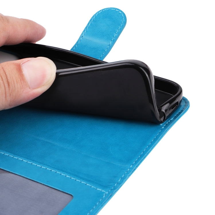For iPhone 16 Pro Max Embossed Sunflower Leather Phone Case(Blue) - iPhone 16 Pro Max Cases by PMC TechLife | Online Shopping South Africa | PMC TechLife | Buy Now Pay Later Mobicred